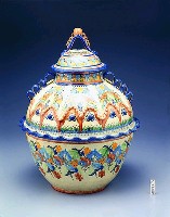 藏品(陶製手繪花瓶)的圖片